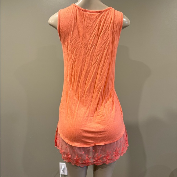 Silver Icing / coral silver icing tank top - Picture 2 of 6